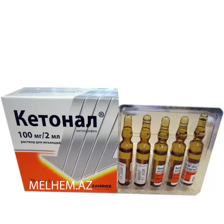 KETONAL 100 MQ/2 ML